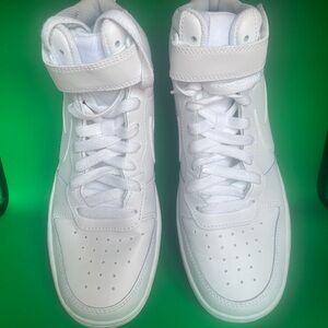 Nike White High-Top Sneakers